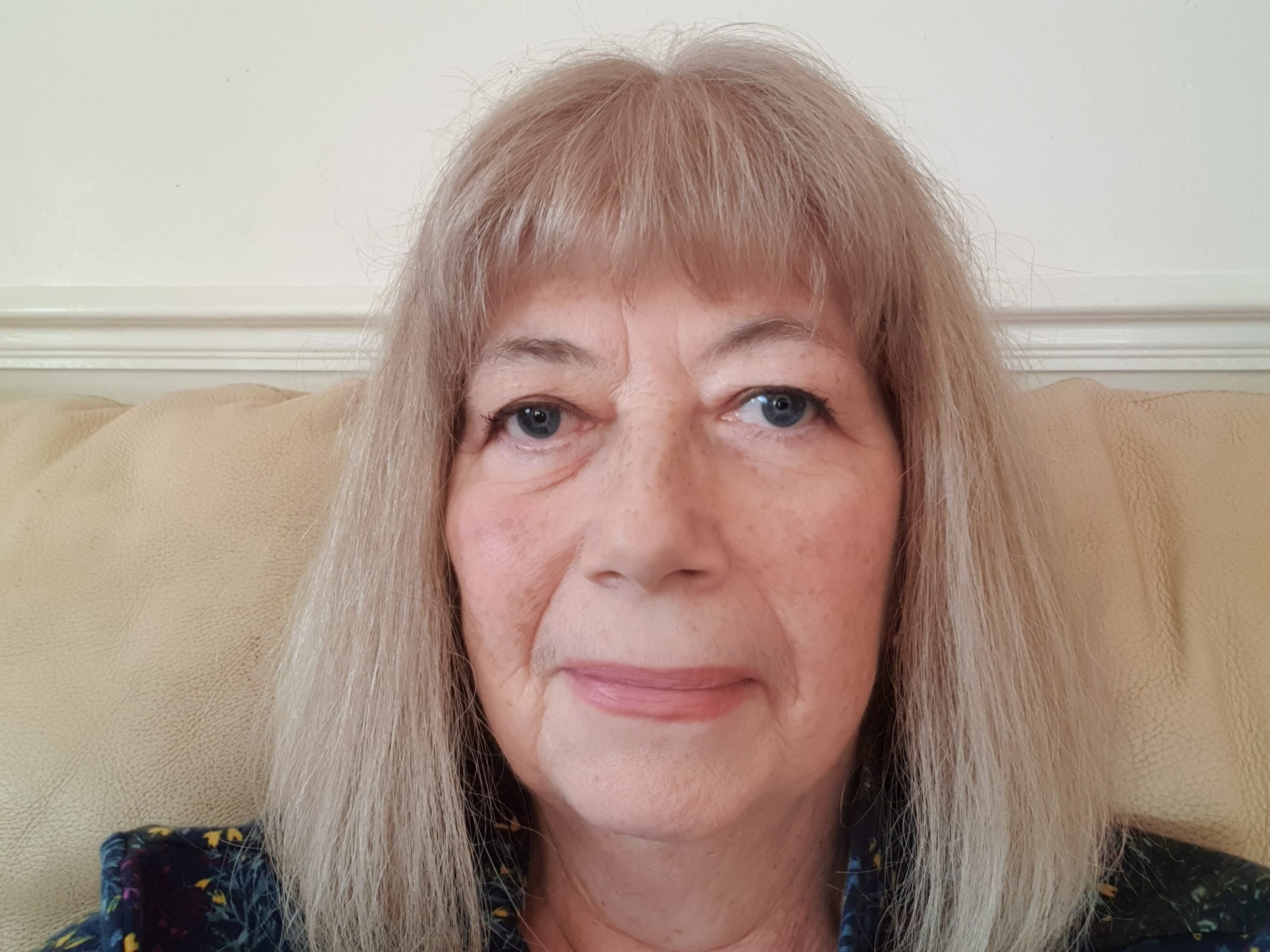 This is a picture of the parish clerk, Rita Walsh